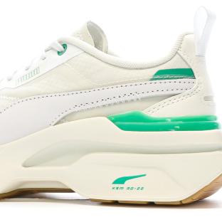 Baskets Écru/Vert Femme PUMA Kosmo Rider vue 0