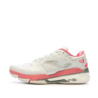 Chaussures de Running Blanc/Rose Femme Joma Lady 2202 pas cher