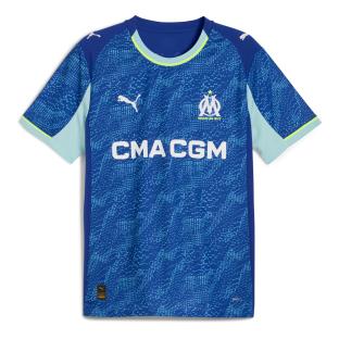 OM Maillot de Football Turquoise/Bleu Homme Puma 25/26 vue 0