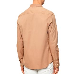 Chemise Camel Homme Calvin Klein Jeans Solid vue 2