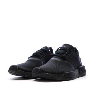 Baskets Noires Junior Femme Adidas Nmd_r1 vue 6