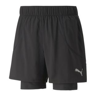 Short de Running Noir Homme Puma Run 2in1 pas cher