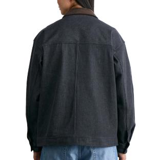 Veste Noir Mixte Converse Denim Shirt vue 0