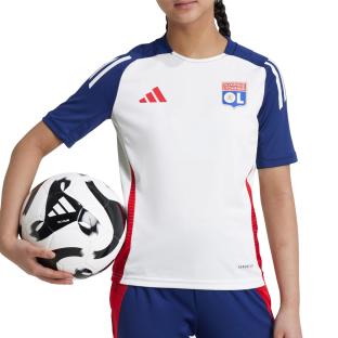 Olympique Lyonnais Maillot de football Blanc/Bleu/Rouge Enfant Adidas 24 vue 0