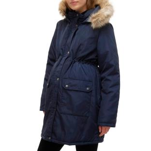 Parka Marine Femme Mamalicious Macy pas cher