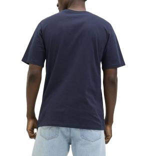 T-Shirt Marine Homme Jack & Jones Jaxon vue 0