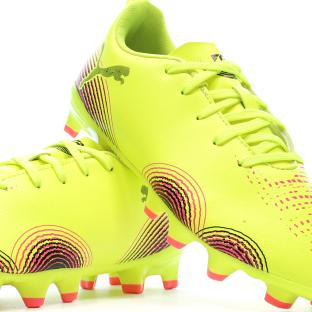 Baskets Jaune Garçon Puma Future 8 Play Fg/ag Jr vue 7