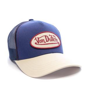 Casquette Marine/Beige/Bordeaux Homme Von Dutch Ahig vue 0