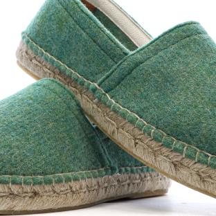 Espadrilles Vertes Foncés Femme Pare Gabia Anitz vue 0