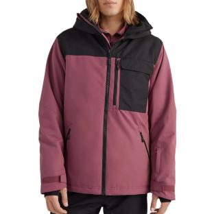 Manteau de Ski Bordeaux/Noir Homme O'Neill Utlty pas cher