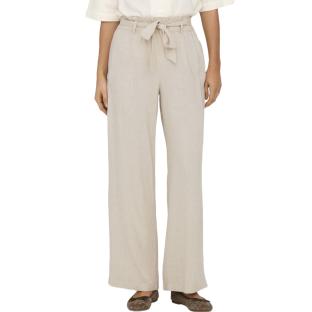 Pantalon en lin Beige Femme JDY Say pas cher