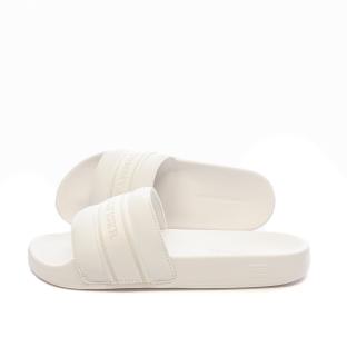 Claquettes Blanches Femme Tommy Hilfiger Hilfiger Poolside pas cher