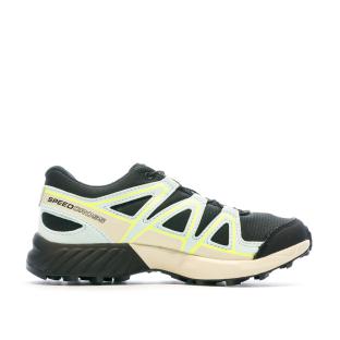 Chaussures de Trail Noir/Beige Junior Mixte Salomon Speedcross vue 2