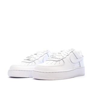 Baskets Blanc Garçon Nike Air Force 1 DH2920 vue 0