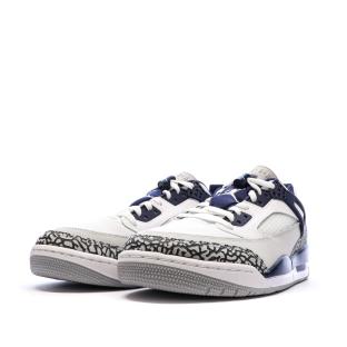 Baskets Blanc/Marine Homme Nike Jordan Spizike Low vue 6