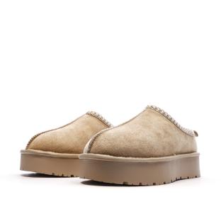 Boots Beige Femme Xti Microfiber vue 6