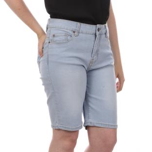Bermuda Bleu Femme Lee Cooper Opara pas cher