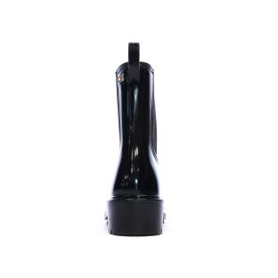 Bottes de Pluie Noir Femme Tommy Hilfiger Flag Hardware Rainbow vue 3