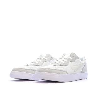 Baskets Blanches/Grises Nike Nsw Tiempo vue 0