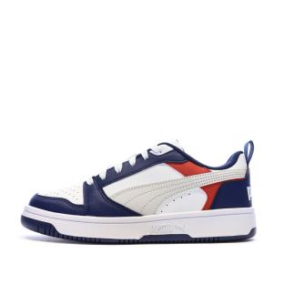 Rebound Low Boys’ Navy/White Trainers Photo of the Espace des Marques %store% store - view of %key%