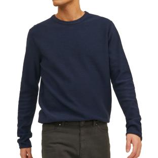 Pull Marine Homme Jack & Jones Summer pas cher