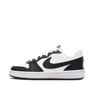 Baskets Noir/Blanc Garçon/Fille Nike Court Borough Low pas cher