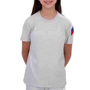 T-Shirt Gris Fille Le Coq Sportif N°1 ChinÉ vue 0