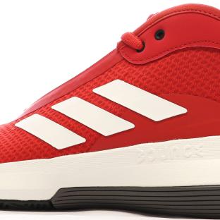 Chaussures de basketball Rouge Homme Adidas Bounce Legends vue 0