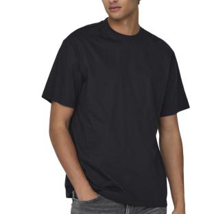 T-shirt Noir Homme Only & Sons Onsfred Life pas cher