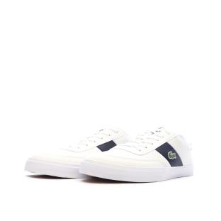 Baskets Blanches Homme Lacoste Vulcanized vue 6