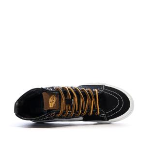 Baskets Noir Homme Vans Ua Sk8-hi Tapered Throwback vue 4