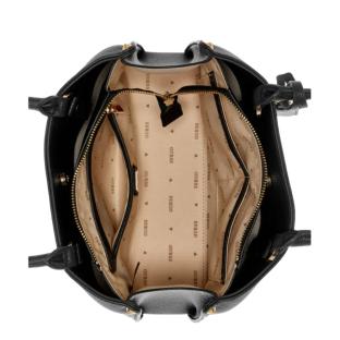 Sac à Main Noir Femme Guess Meridian Shoulder vue 3