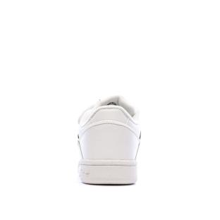 Baskets Blanches/Noir Garçon Adidas Team Court vue 0