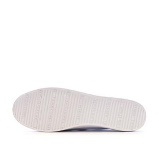 Baskets Bleu Clair Femme Tommy Hilfiger Canvas vue 4