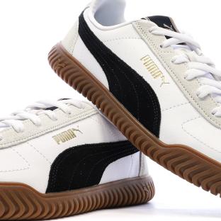 Zapatillas negras/blancas unisex Puma Club Kayzer ver 0