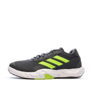 Chaussures de Running Grises/Vertes Homme Adidas Amplimove pas cher