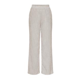 Pantalon Blanc/Marron Femme JDY Ocean pas cher