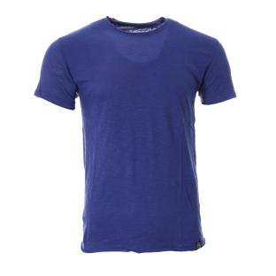 T-shirt Bleu Homme Paname Brothers TED vue 0