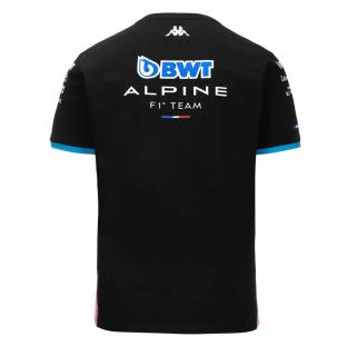 T-shirt Noir Homme Kappa Adiry vue 2
