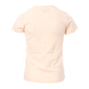 T-Shirt Rose Clair Fille Kappa Kiemma vue 2