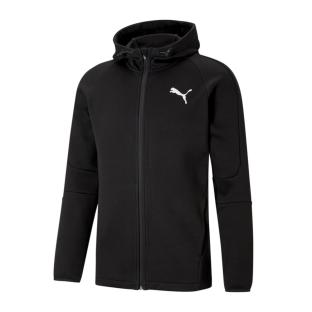 Sweat zippé Noir Homme Puma Evostripe Core pas cher