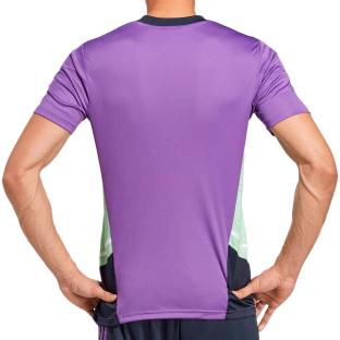 Real Madrid Maillot Training Violet Homme Adidas vue 2