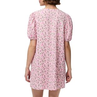 Robe Fleuris Rose Femme Pieces Talia vue 0
