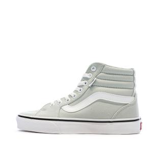 Baskets Vertes d'eau Femme Vans Filmore pas cher