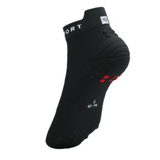 Paire de Chaussettes Noire Homme Compressport Pro Racing vue 0