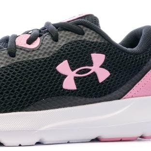 Chaussures de Sport Noir/Rose Femme Under Armour Surge 3 vue 7