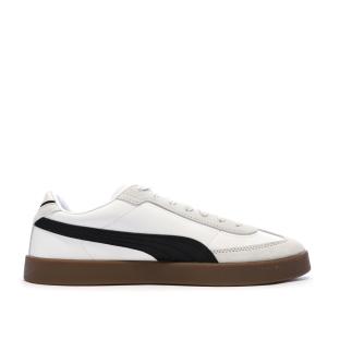 Baskets Blanches/Noir Homme Puma Club Ii Era vue 2