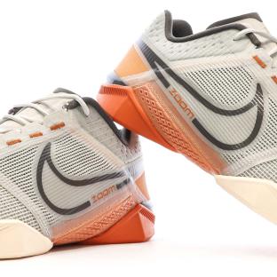 Chaussures Cross training Gris/Orange Homme Nike Zoom Metcon Turbo 2 vue 7