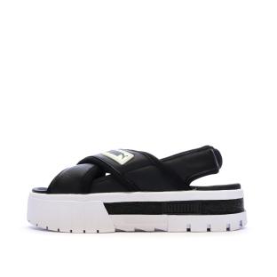 Sandales Noires Femme Puma Mayze pas cher