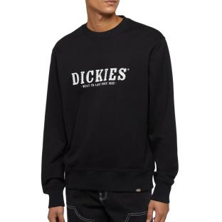 Sweat Noir Homme Dickies Script pas cher